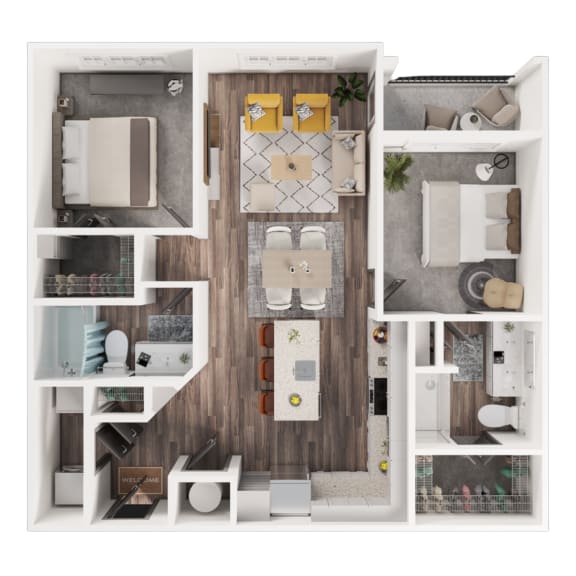 Luxury San Antonio Apartments Tin Top Flats at The Creamery